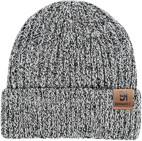 Image of DENIMHOLIC Winter Cap for Men & Women, Beanie Cap for Men Woolen Cap for Men & Women, Beanie Cap for Women
