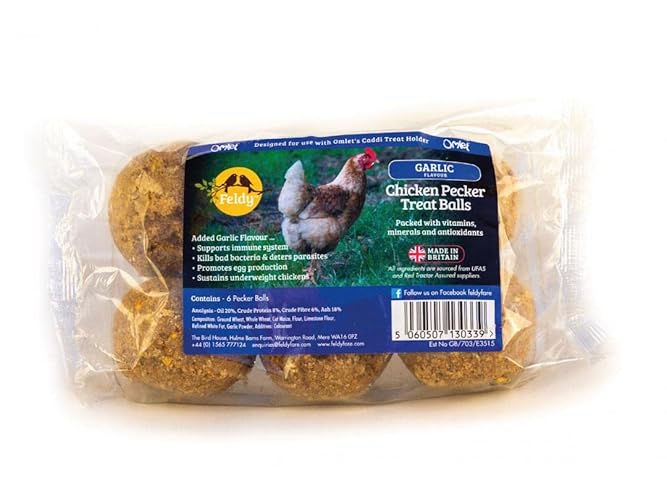 Chicken Pecker Treat Balls - Garlic Flavour - Garlic