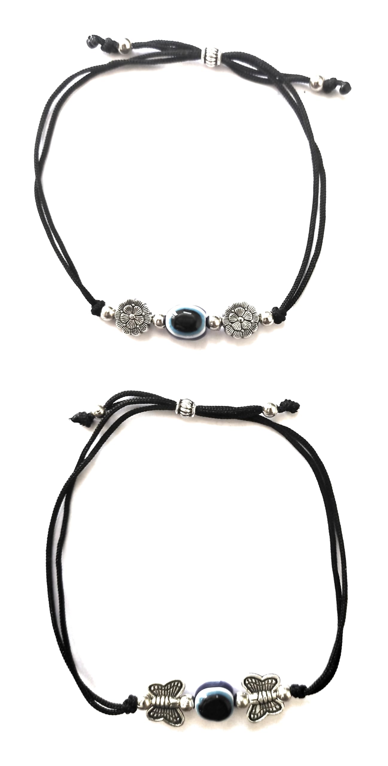 See full amazon price history chart for SWENY TRADERS Adjustable Black Thread Anklet With Oxidized Beads For Girls Nazariya Evil Eye Anklet For Women with flower and butterfly pattern (Pack of 2)(H-3) SWENY TRADERS Adjustable Black Thread Anklet With Oxidized Beads For Girls Nazariya Evil Eye Anklet For Women with flower and butterfly pattern (Pack of 2)(H-3) (B0CS6HG51N) Amazon Price History, Amazon Price Tracker