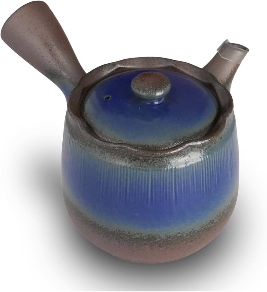 Amazon.com | Authentic Japanese Banko-Yaki Teapot - Flower Shape