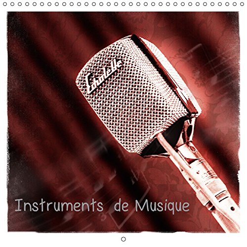 Calendrier mural 2018 Instruments de Musique pour ne plus oublier vos rendez-vous
