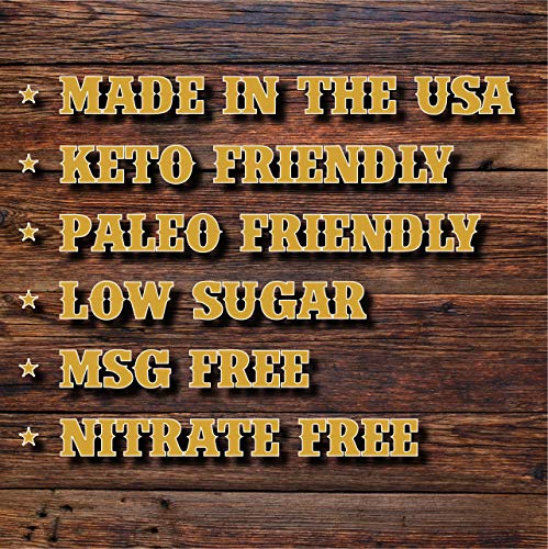 Bronco Billy's Beef Jerky Old Country Half Pound Jar #TOP2