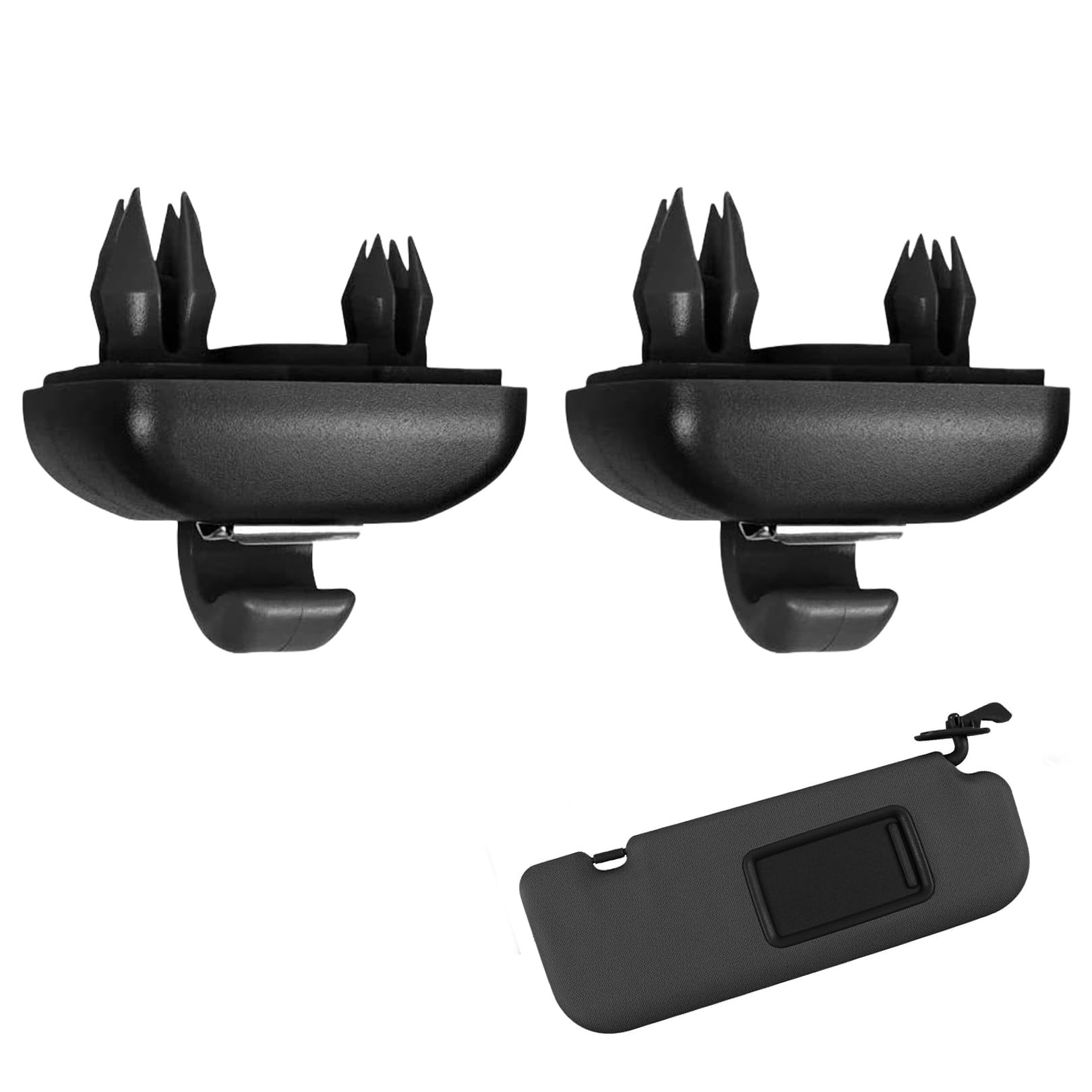 2 PCS Pare-Soleil CrochetVoiture Intérieur Soleil Pare