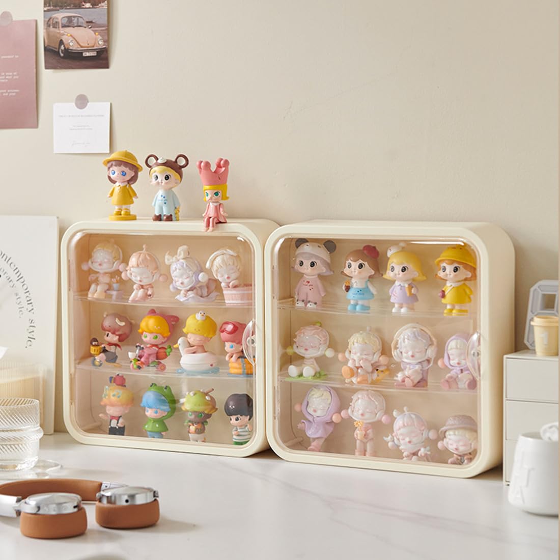 Amazon.co.jp: コレクションケース フィギュアケース 壁掛け 卓上 透明