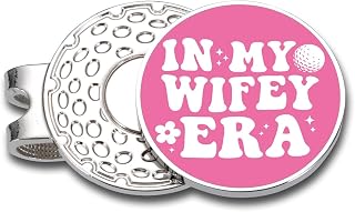 Bridal Shower Gifts for Bride in My Wifey Era Golf Ball Marker Hat Clip Bride Wifey Golf Accessories Bride Gifts Bachelorette Gifts for Bride to Be Wedding Gifts for Bride Engagement Gifts for Her