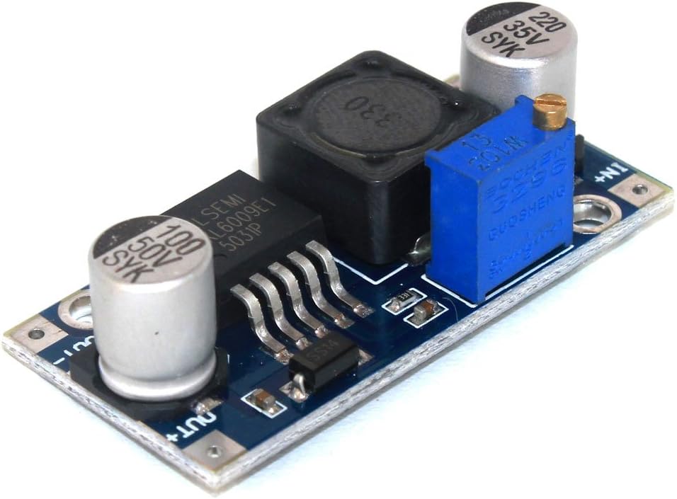 Veerobot XL6009 based DC to DC step up module with adjustable booster (Blue)