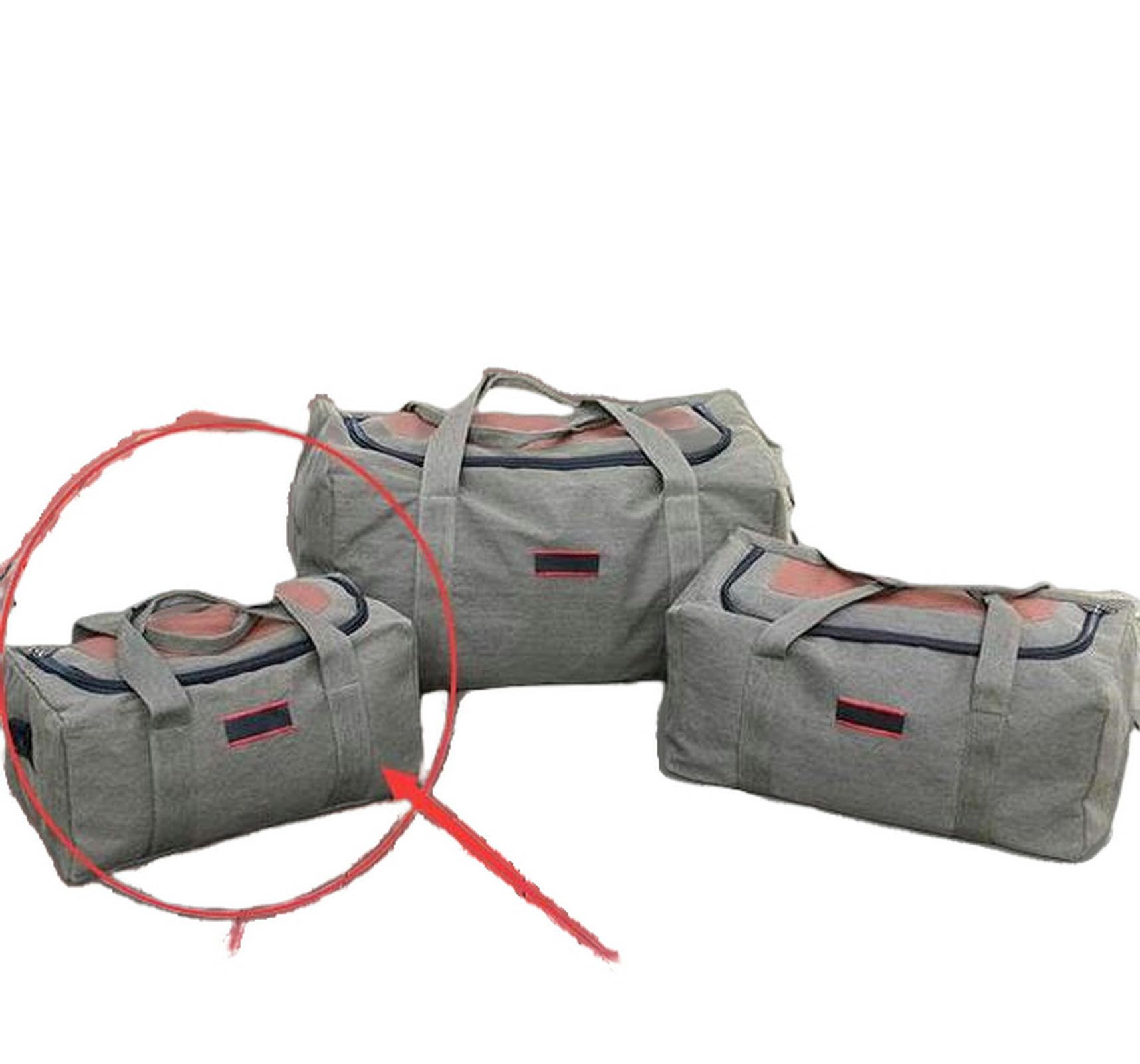 NOGRAX Schulrucksack Männer Reisetaschen Große Kapazität Frauen Gepäck Reise Duffle Taschen Leinwand Große Reise Tote Handtasche Faltbare Reise Tasche-40 L