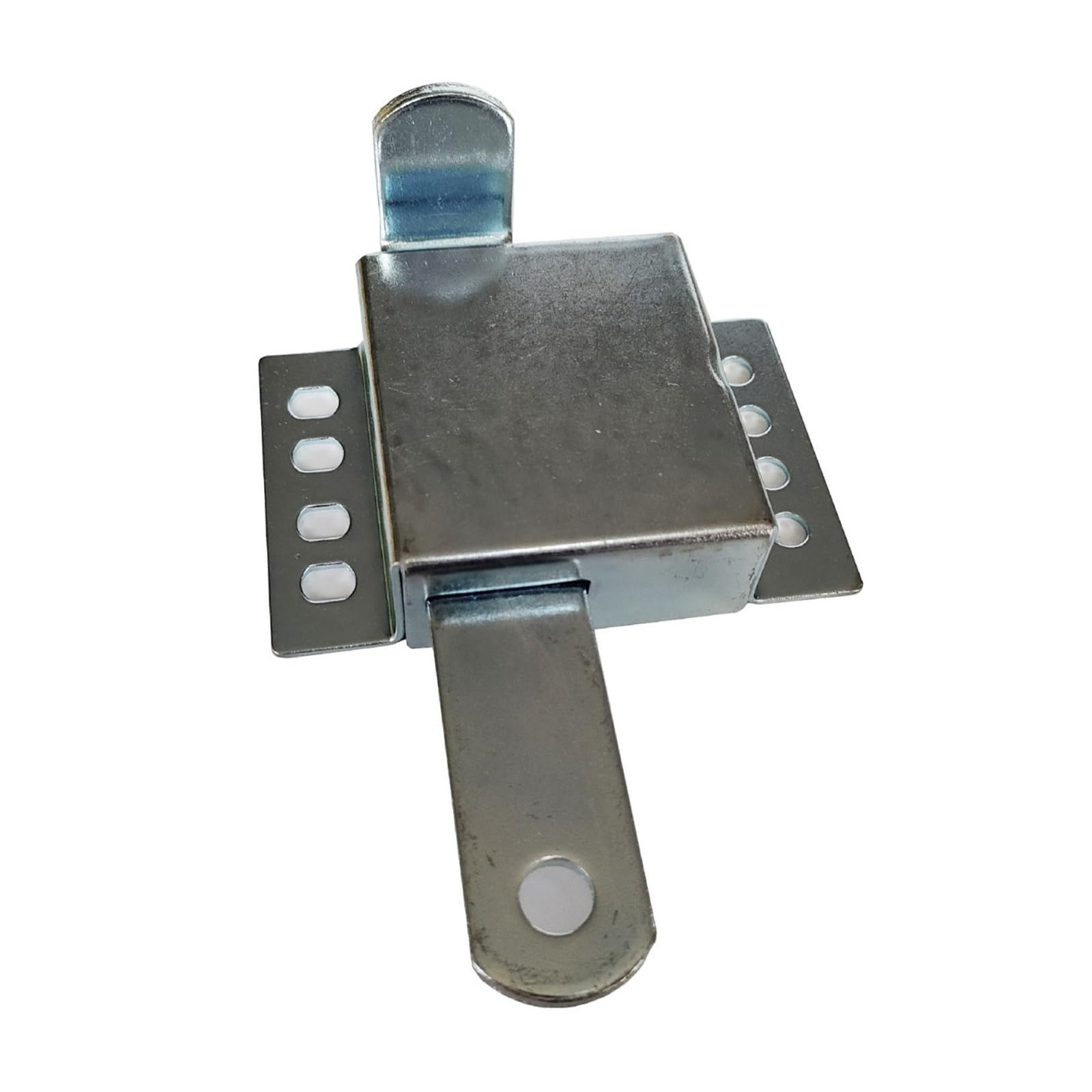 1pcs Garage Door Inside Deadlock Hardware Security Lock Locking Sliding Latch for Garage Door(Civilian)