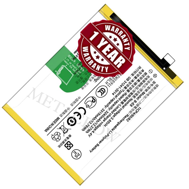 Image of Original B-E8 Battery Compatible with Vivo V11 | Vivo V11i | Vivo Y97 (V1813A, V1813T) - (3315.mAh) - 1 Year Warranty JK1