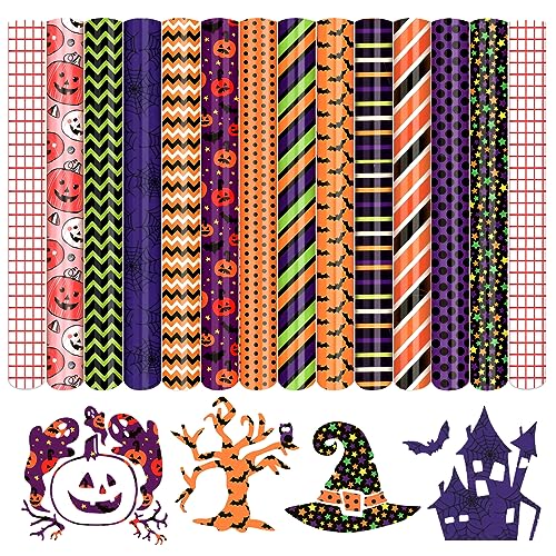 Tintnut Thanksgiving Autumn Permanent Vinyl - 12 Sheets 12"x10", Fall