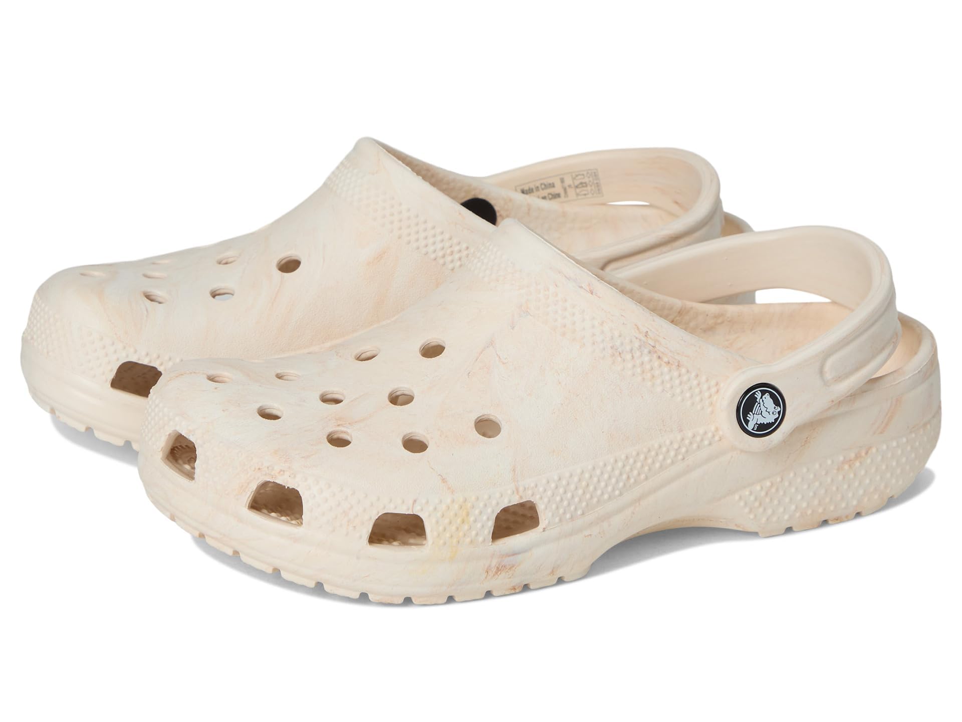 Crocs Classic Watercolor Marbled Clog K, Zuecos Unisex niños