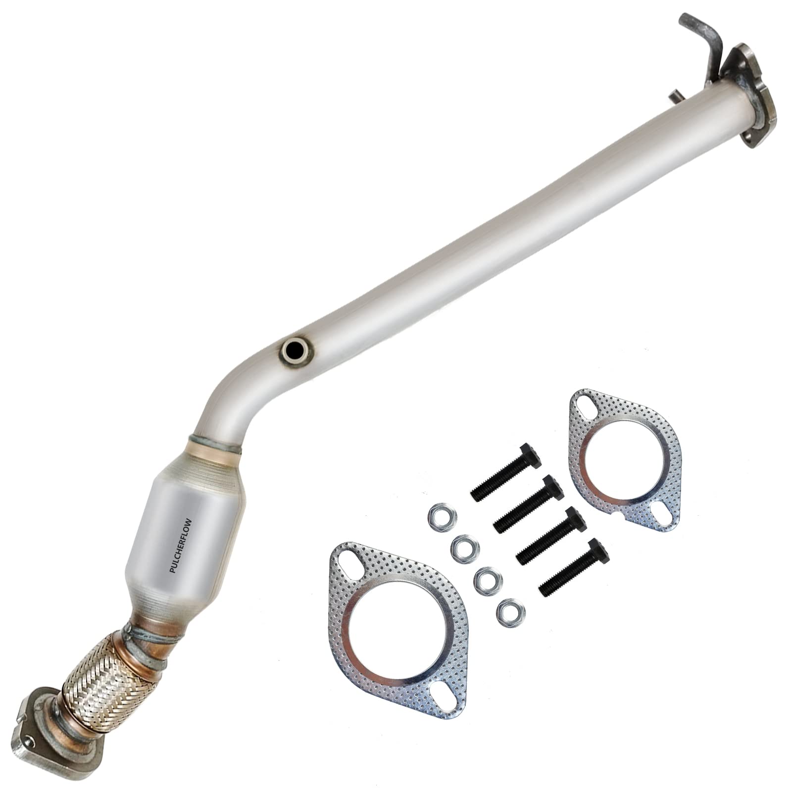 Photo 1 of PULCHERFLOW Catalytic Converter Compatible with 2005-2009 Buick LaCrosse, 2005-2009 Buick Allure, 2005-2008 Pontiac Grand Prix 3.8L, Catalytic Convertor High Performance (EPA Compliant)