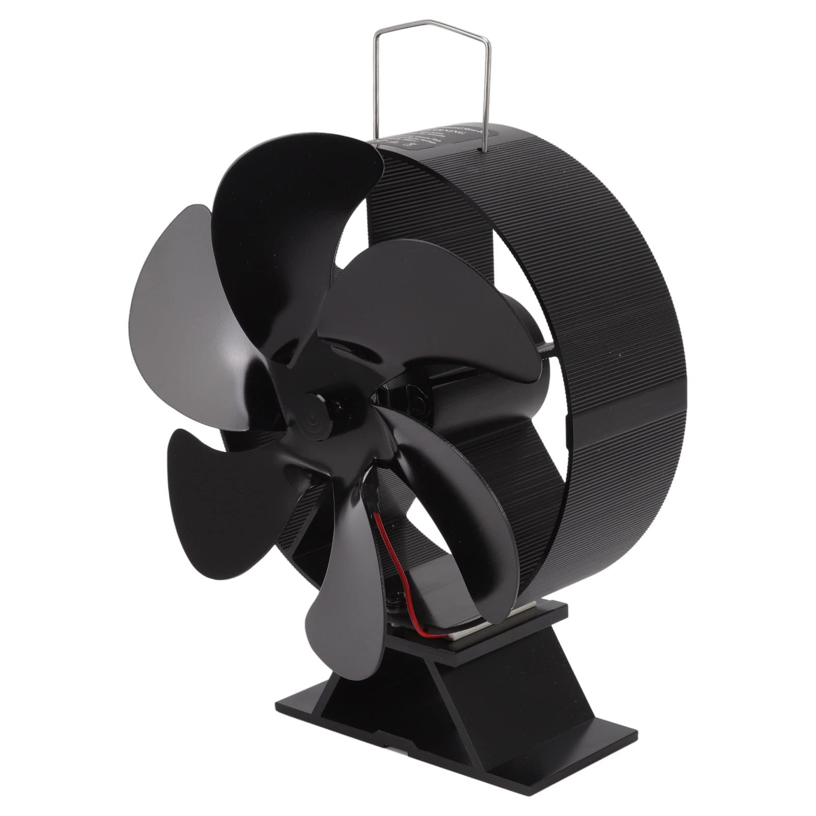 Ventilatore per Camino a 6 Pale Modulo Termoelettrico Ventilatore per Stufa a Legna Ventilatore di Circolazione dell'Aria a Legna Alimentato a Calore per la Casa in