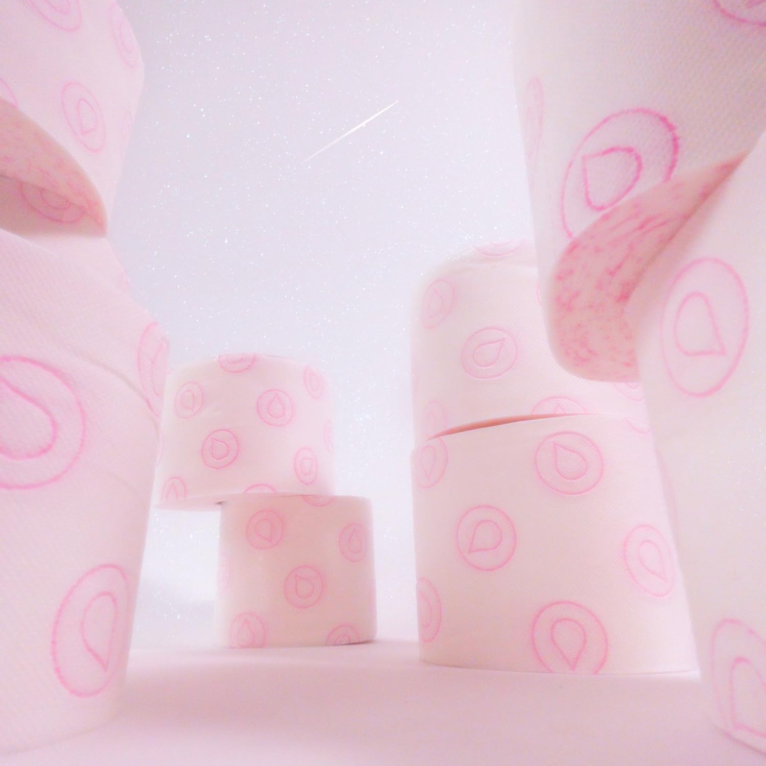 Renova Papel Higiénico Skin Care Plus Decorado Perfumado - 12 Rollos (Papel WC)