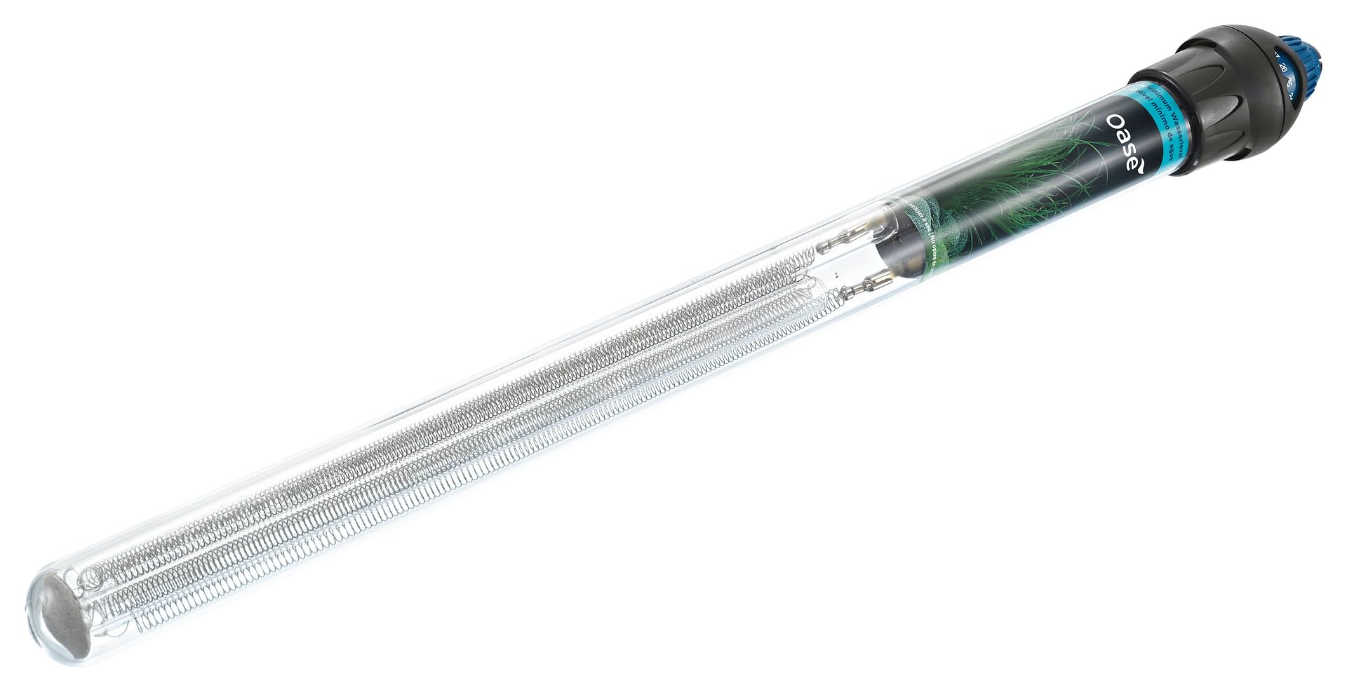 Oase HeatUp 250 Aquarium Heater, Fish Tank Heater for Freshwater and Marine Aquariums with Thermometer, 250 W