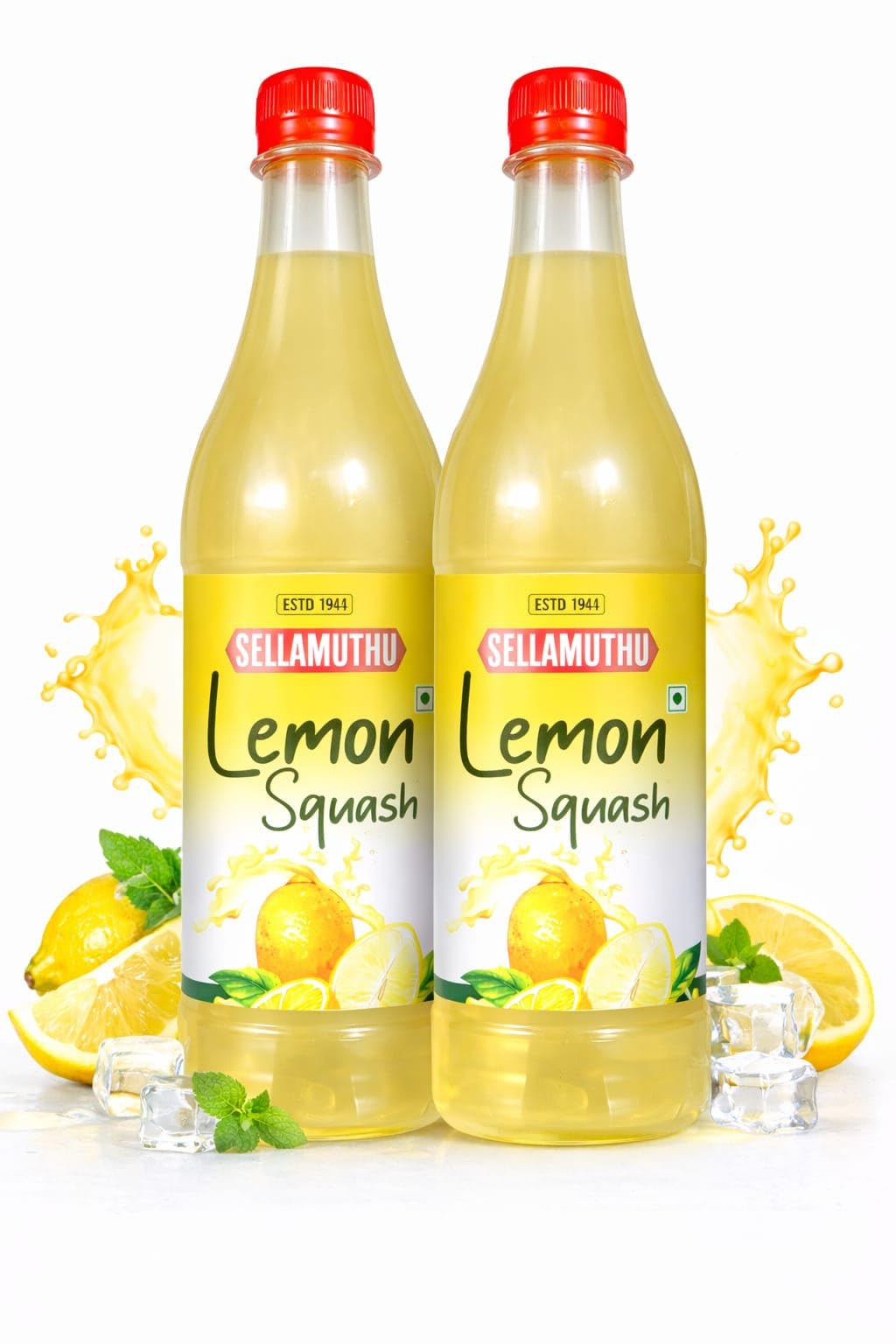 LemonLemon Sellamuthu Lemon Squash | Lemon Syrup Concentrate | No Artificial