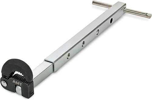 Miniatura 1 de AMERICAN MUTT TOOLS Herramienta telescópica para llave de lavabo, capacidad de mandíbula de 38 a 1-14 pulgadas y mango extensible de 10 a 17