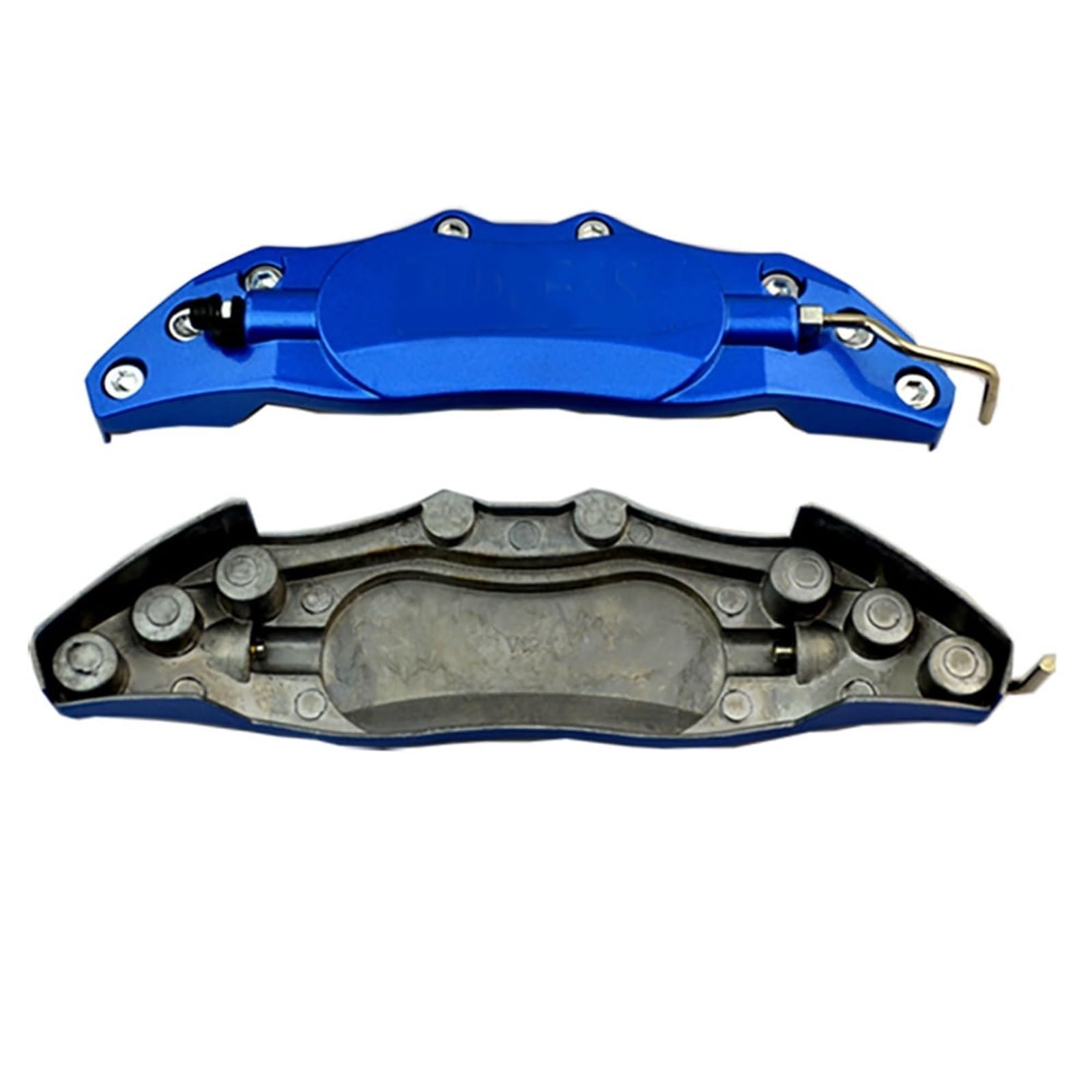 240mm 280mm Uniwersalny montaż aluminiowych osłon zacisków hamulcowych Osłona Zacisku Hamulca(Blue 240mm)