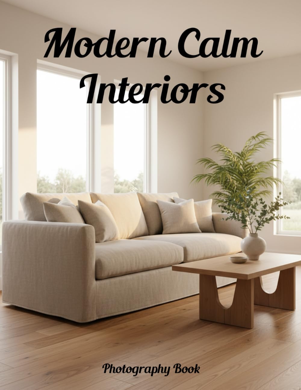 Modern Calm Interiors Photography Book: Transform Your Living Space With Serene Minimalist Design