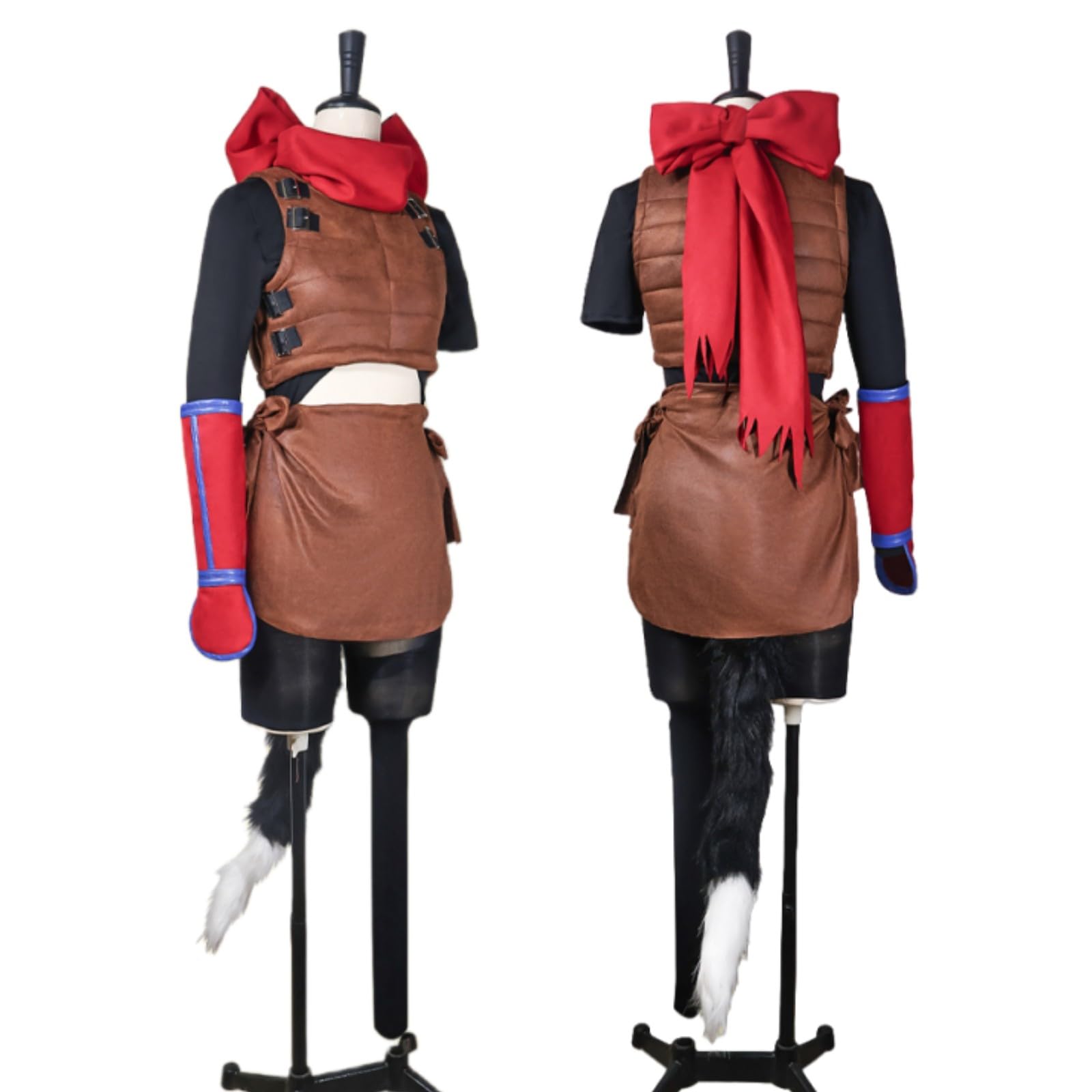 Amazon.co.jp: ダンジョン飯 イヅツミ コスプレ衣装 偽耳+尻尾付き 