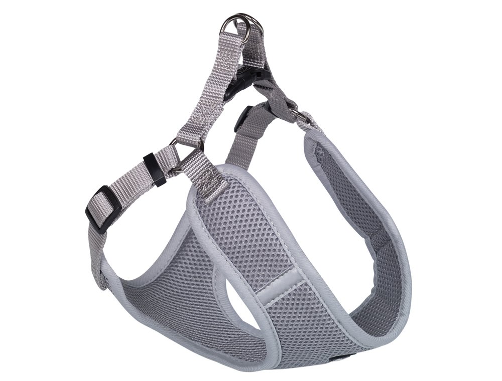 Nobby Mesh Harness with Reflective Stripe, X-Small, Grey