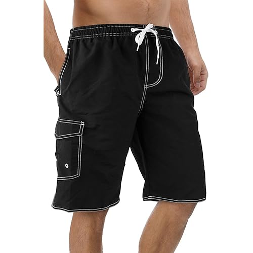 Mens Swimming Trunks Swim Trunks Quick Dry Swim Shorts with Mesh Lining Funny Swimwear Bathing Suits