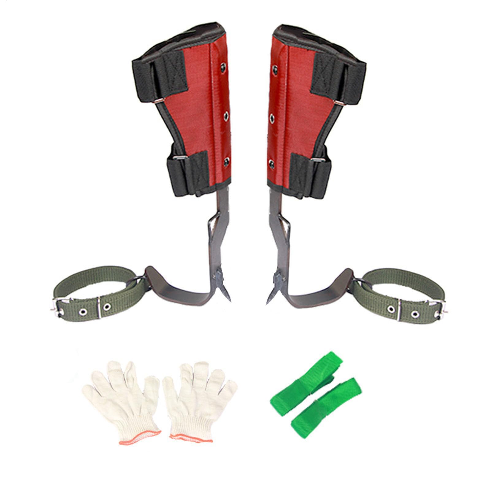 Kit de Equipo para trepar árboles - Poste de Picos para trepar árboles para Trabajo en, Caza, recolección de Frutas - Clavos para Postes para Trabajadores de de Servicio Pesado