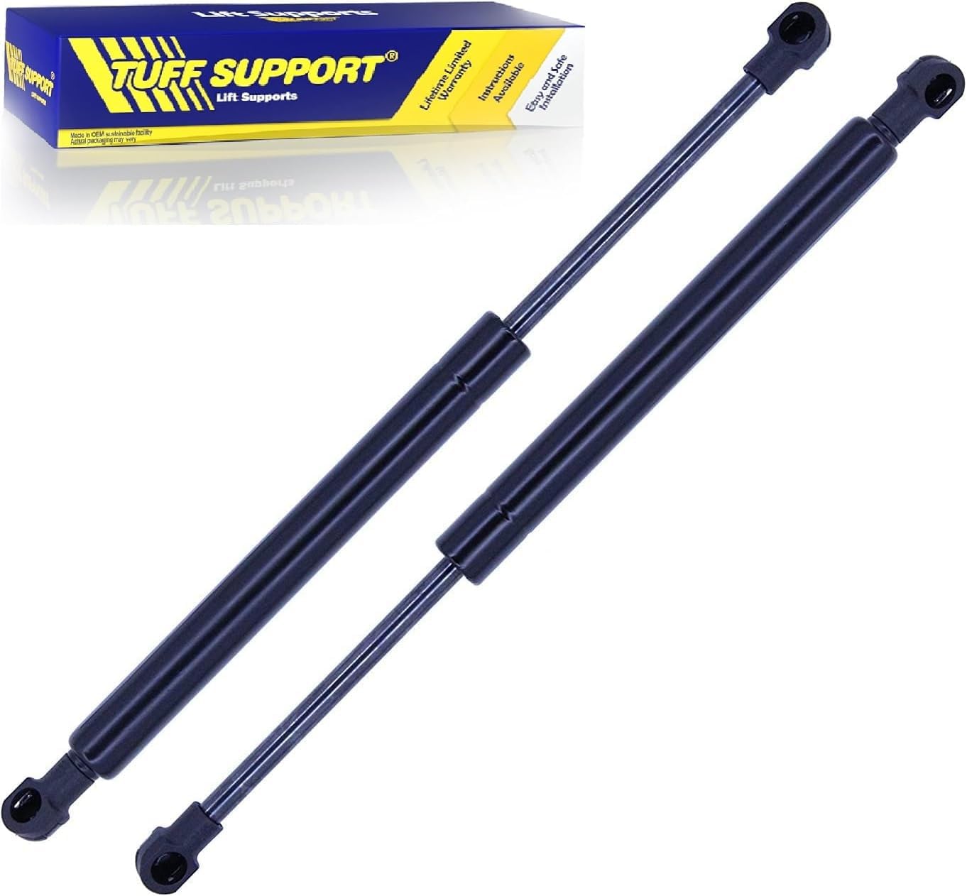 Tuff Support 2 Pieces (Set) Rear Trunk Lid Lift Supports Compatible with: 2016 to 2018 Honda Hr-V