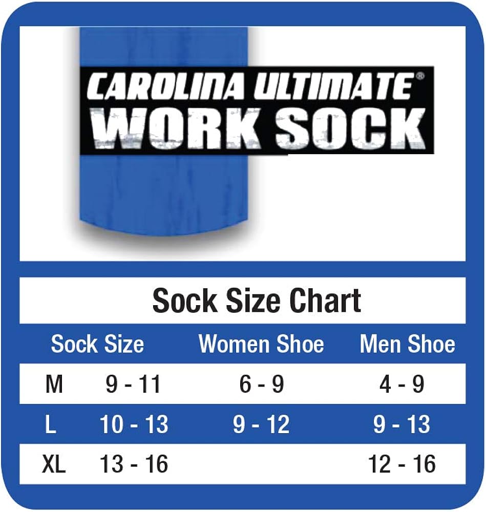 Carolina Ultimate mens Diabetic Non-binding Crew Socks 2 Pack : Health & Household