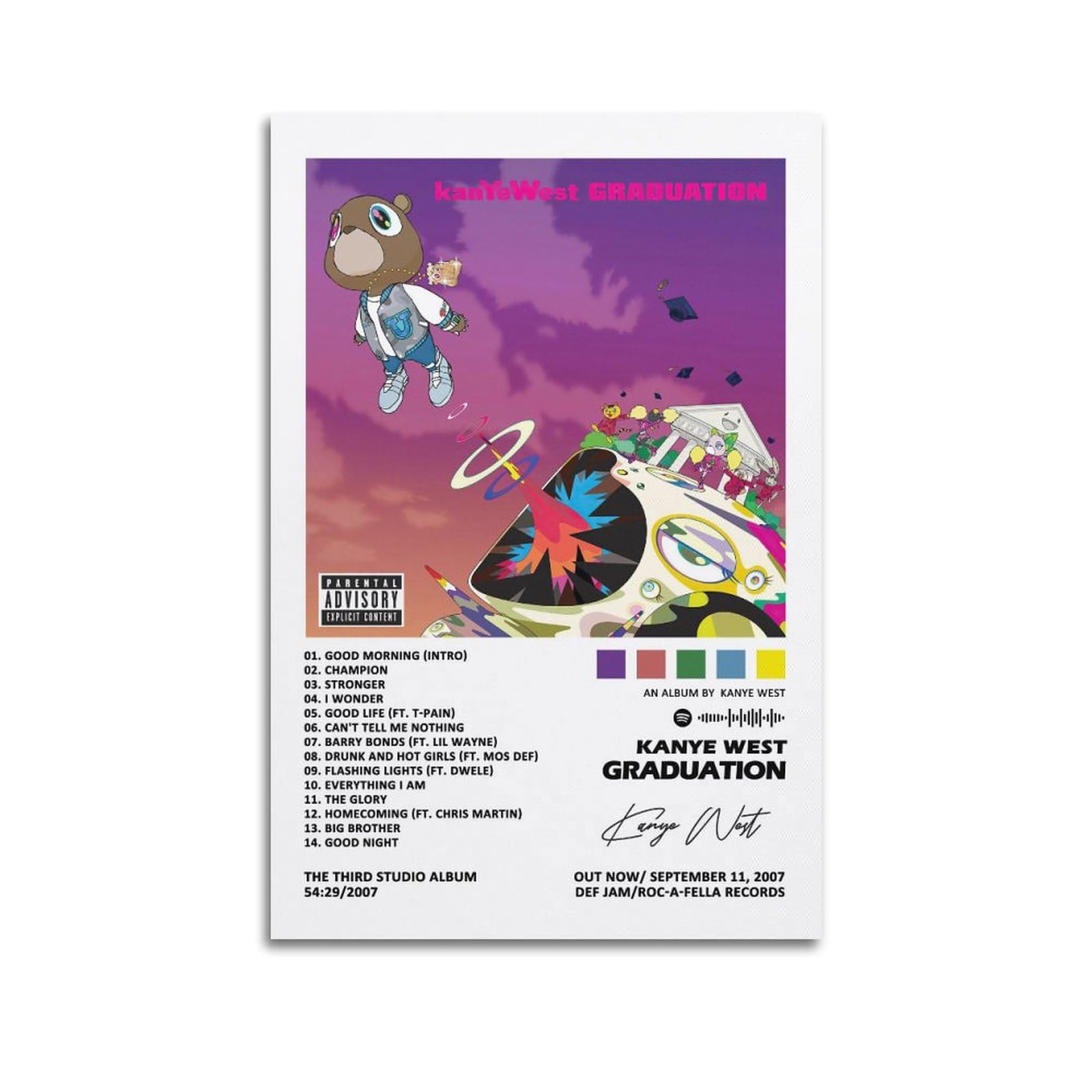 diDIdoThe Pearl Source 14K Gold 7.0-7.5mm Round Genuine White Japanese Akoya Saltwater Cultured Pearl Necklace in 16" Choker Length for Women