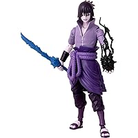 BANDAI - Anime Heroes - Naruto Shippuden - Sasuke Uchiwa Anime Heroes Figura da 17 cm