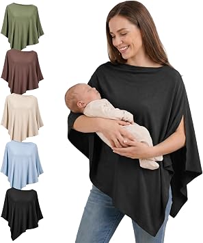 Fiohiros Fiohiros Cape d'Allaitement Multifonction en Modal Souple