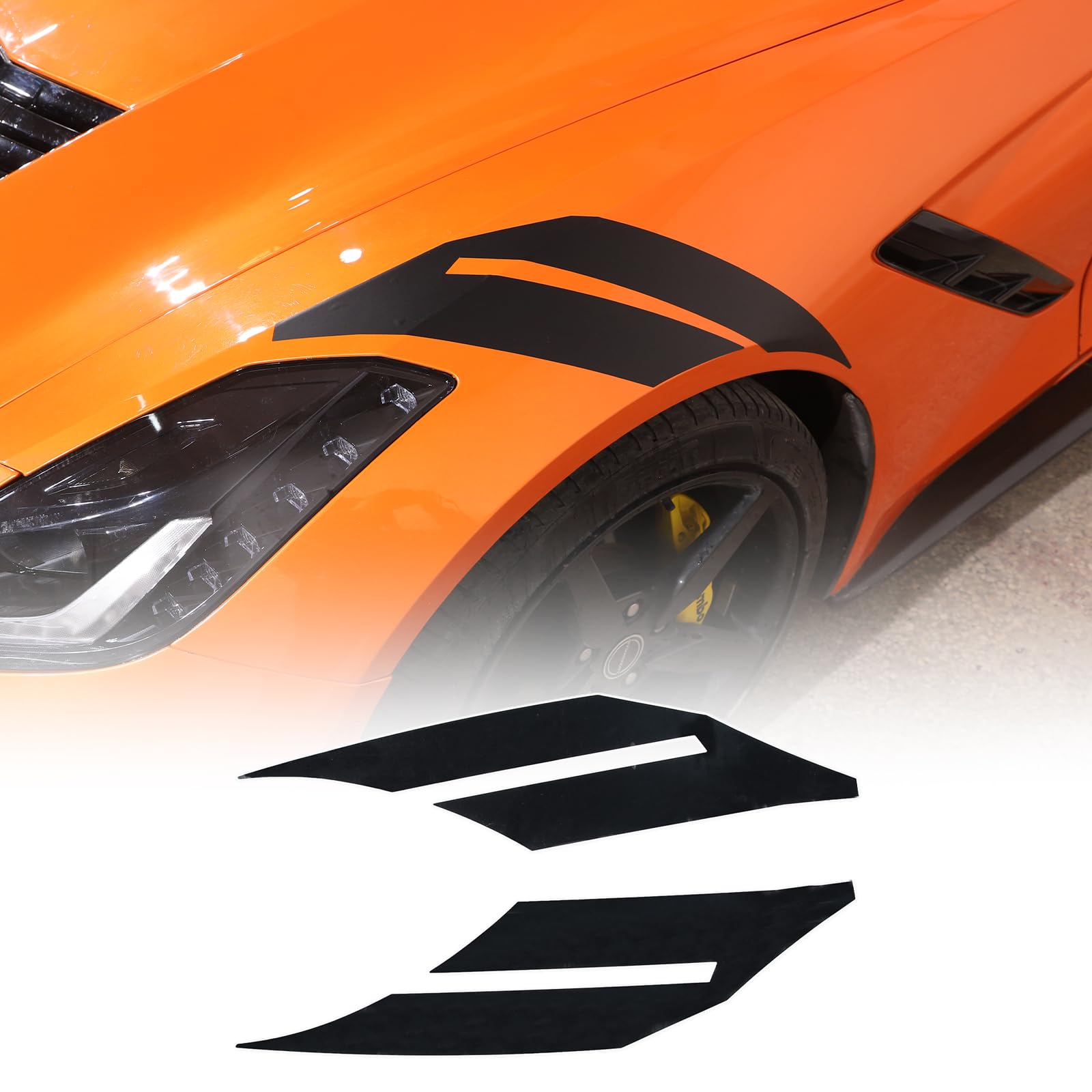 Amazon.com: Fender Hash Mark Double Bar Vinyl Graphic Decal for