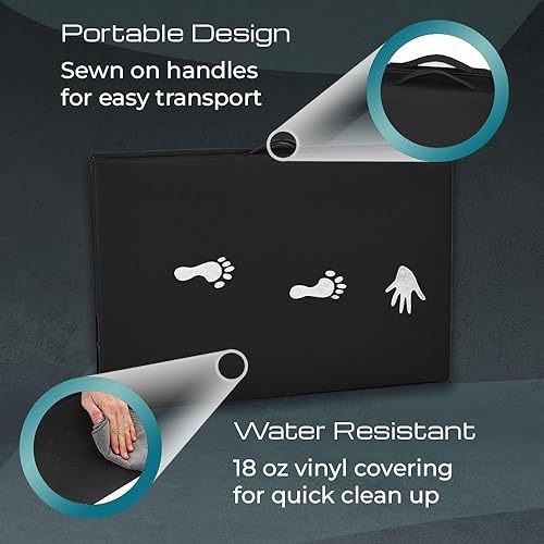 Miniatura 5 de Z Athletic Esterilla plegable de entrenamiento de ruedas y vigas para gimnasia y gimnasia para niños