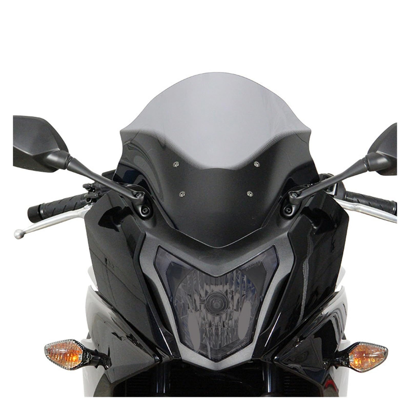 osłona reflektora motocykl Dla Honda CB500X CBR650F CB650F Reflektor Motocyklowy Osłona Ochronna, Folia Ochronna Zmieniająca Kolor, Soczewka Reflektora metalowy retro grill(Yellow)