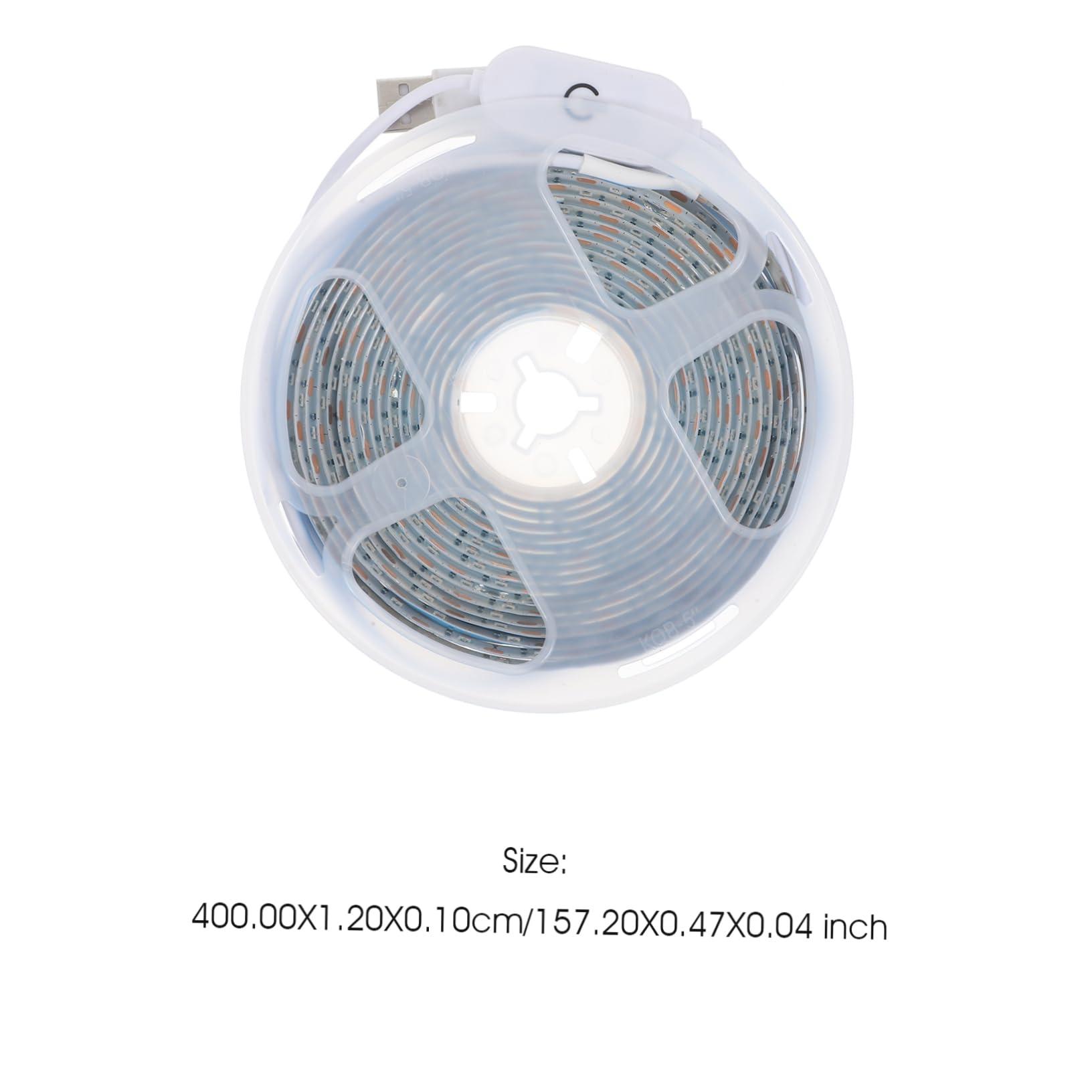 Toyvian Bandes Lumineuses LED USB Croissance des Plantes Spectre Complet, Plastique Solide, Ip33 Étanche, pour Plantes D'intérieur et Jardiniers