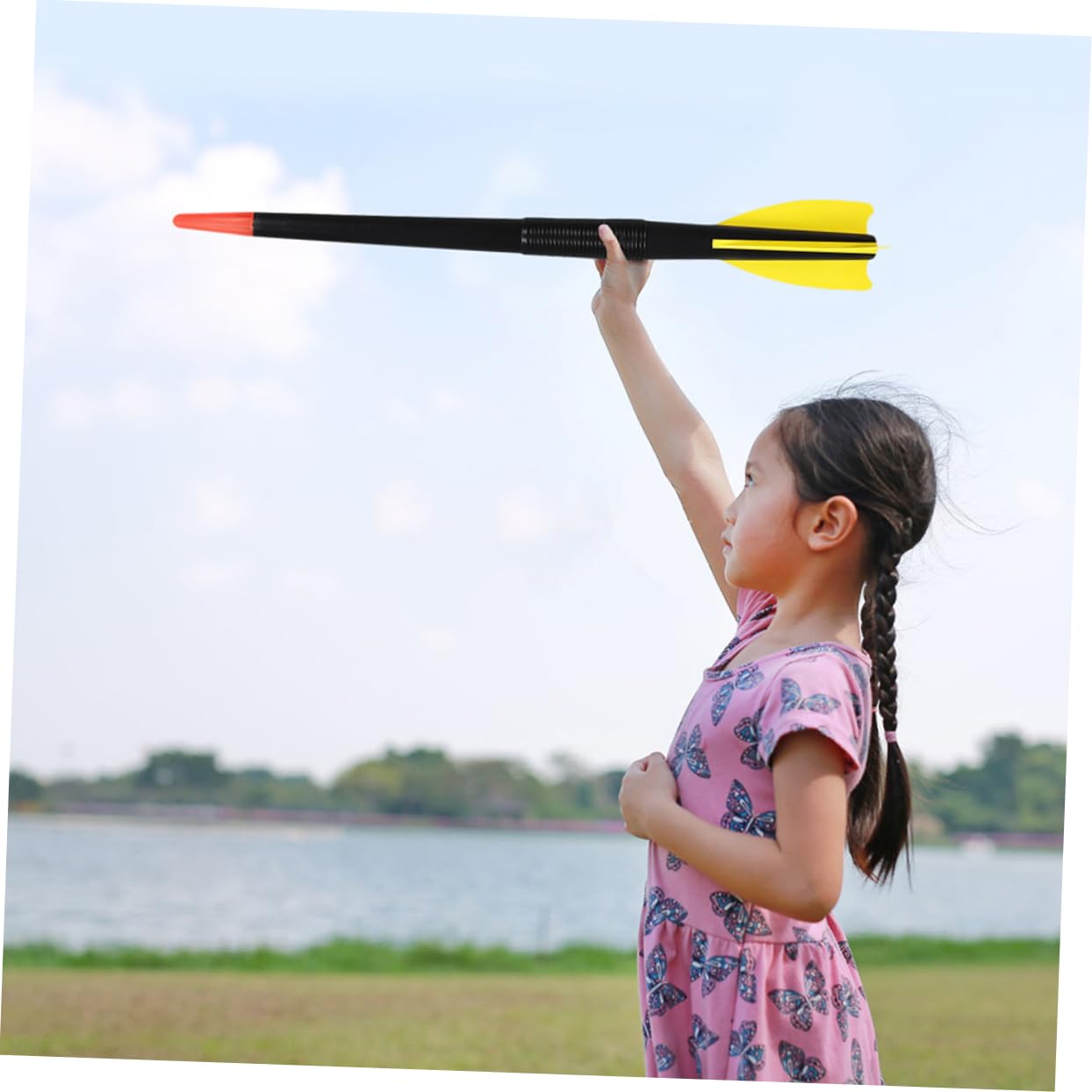 2 Stück Plastikspeerwurf Ausrüstung für Kinder mit Abs Material und Kinderspezifischem Design für Schulwettkämpfe und Indoor Spiel
