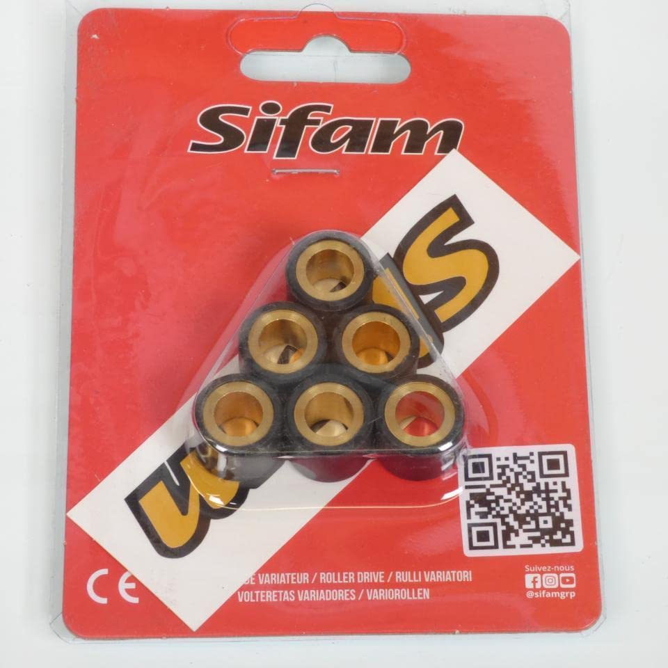 Sifam - Rullo variatore per scooter Malaguti 50 F12 Phantom Lc 1994-2005 15x12 6,5 Grs