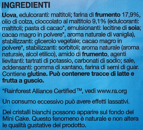 Céréal Mini Cake al Cioccolato, senza Zuccheri, Ideali a Colazione, Merendine per il Tuo Benessere, Tortine al… - immagine 5