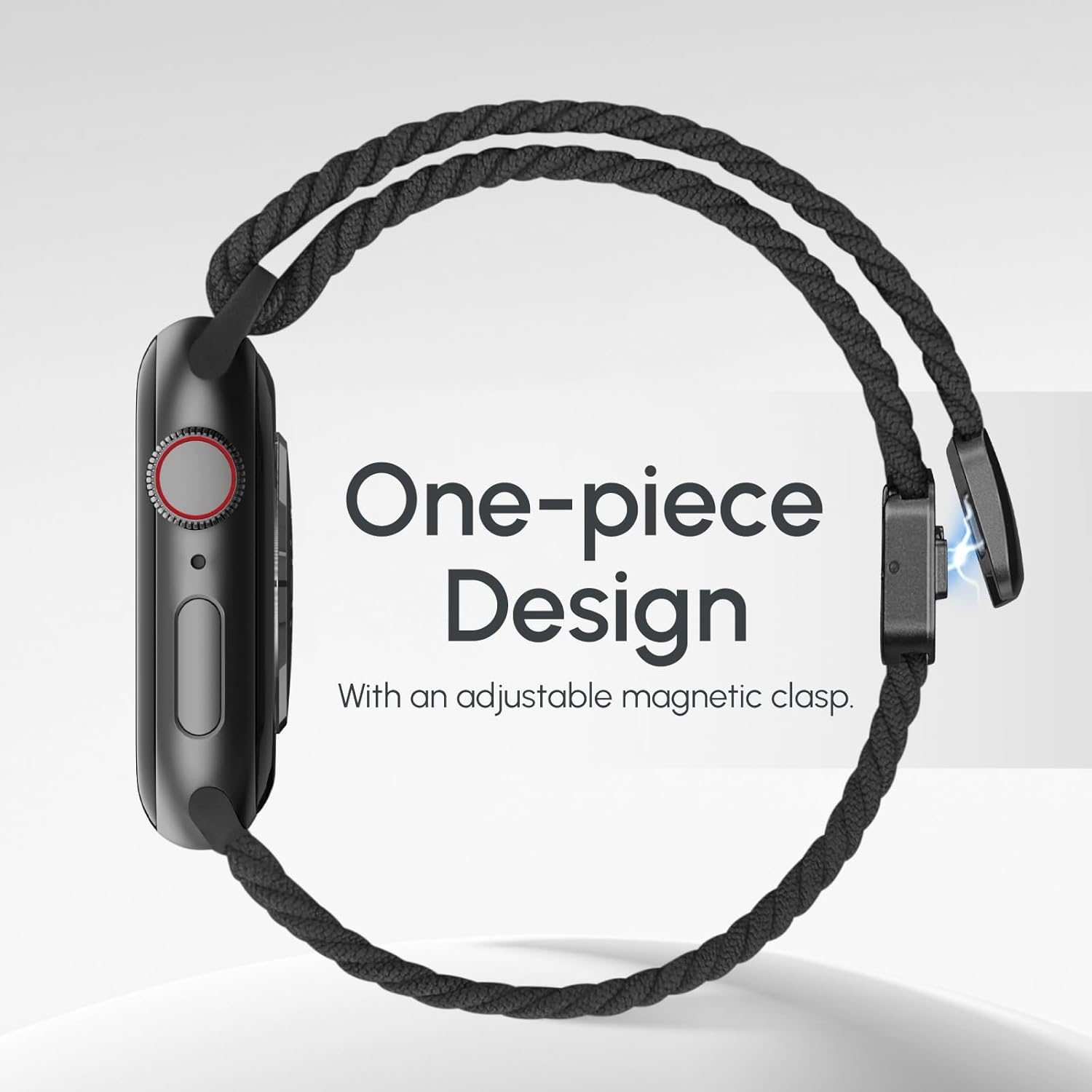 Braided Stretchy Band Compatible with Apple Watch Bands 38mm 40mm 41mm 42mm 44mm 45mm 46mm 49mm Women Men, Soft Nylon Sport Elastic Strap for iWatch Band Series 11 10 SE 9 8 7 6 5 4 Ultra 3 2 1 - Image 2