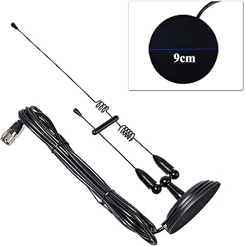 Amazon | 144/430MHz帯&VHF/UHF モービルアンテナ マグネット基
