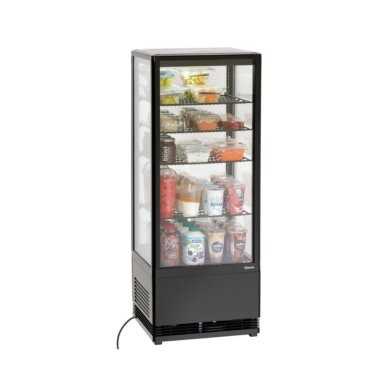 Mini-koelvitrine 98L-SW