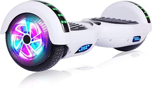 VEVELINE Hoverboard,Self-Balancing Hoverboard with Bluetooth and LED Lights for Kids Ages 6-12