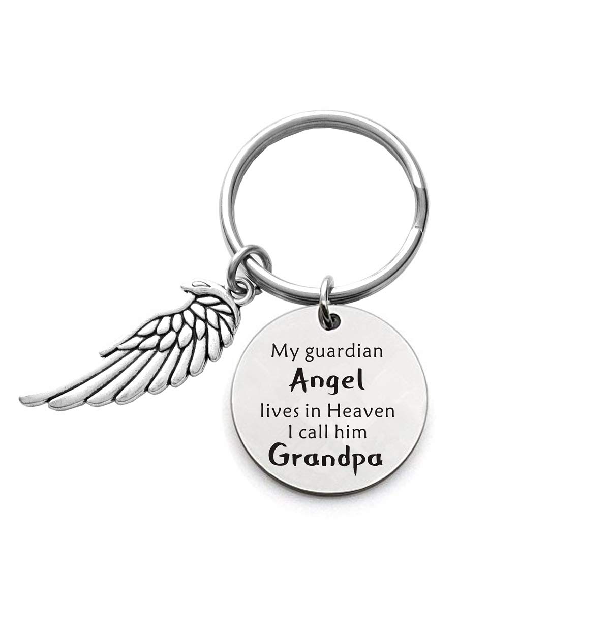 Personalised Beautiful Angel / Guardian Angel Keyring / Keychain In Presentation Box - Engraved With Your Custom Text - Foto 8