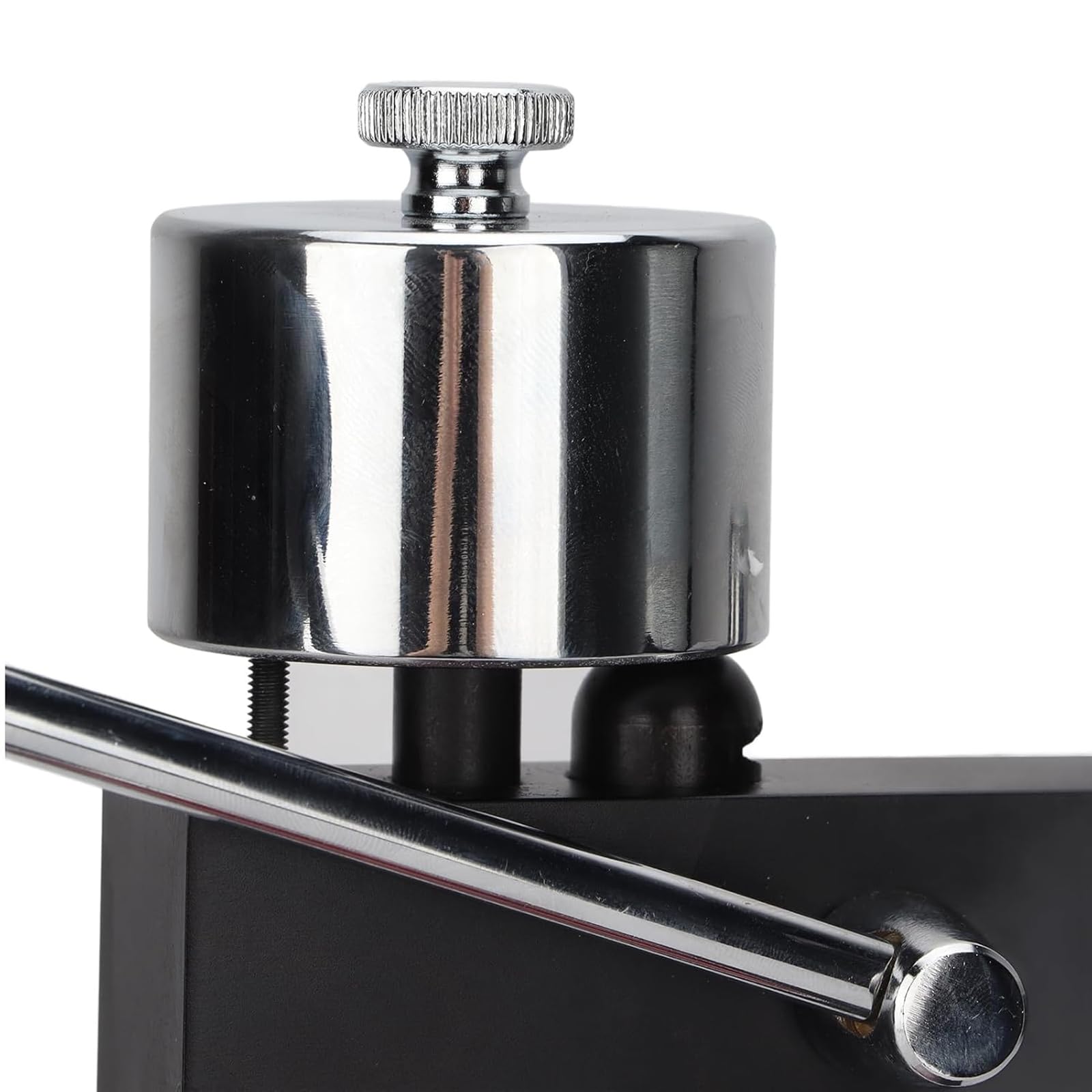 Soporte para medidor de dureza para durómetro, plataforma de metal resistente y duradera, base ajustable para lecturas precisas, pruebas de laboratorio y materiales industriales