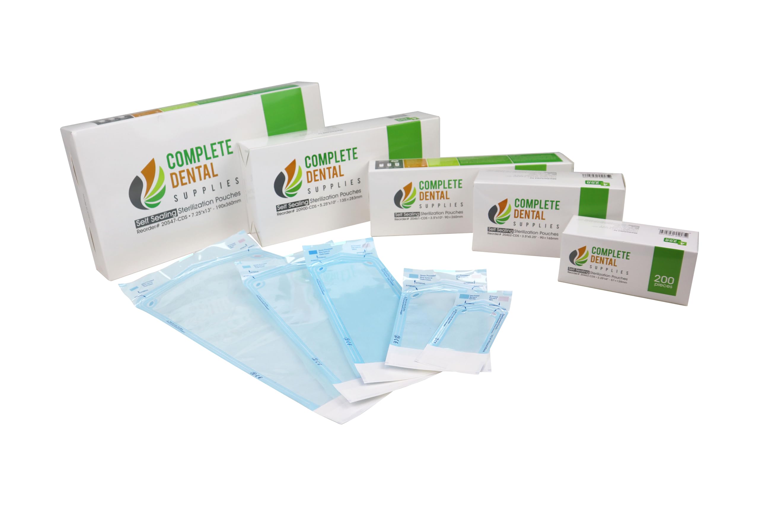 Self Sealing Sterilization Pouches 5.25