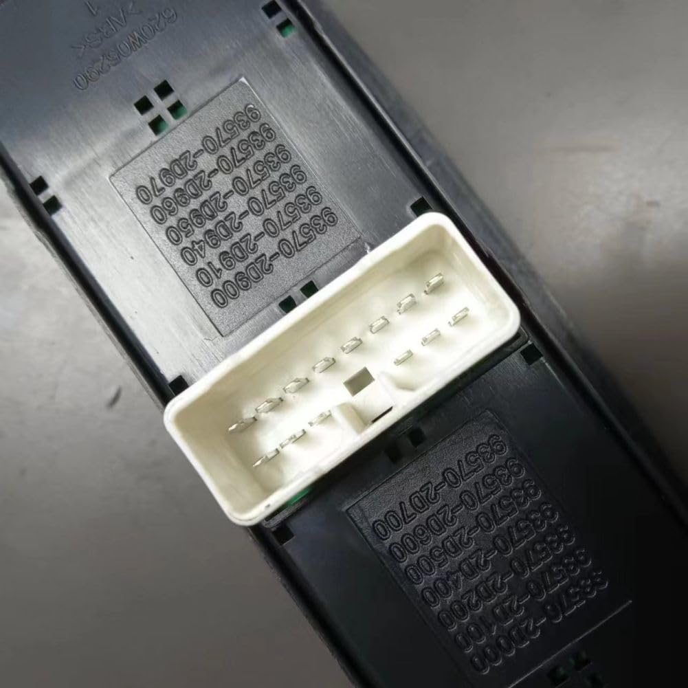 Interruttore alzacristallo elettrico OEM 93570-2D100CA 935702D100CA