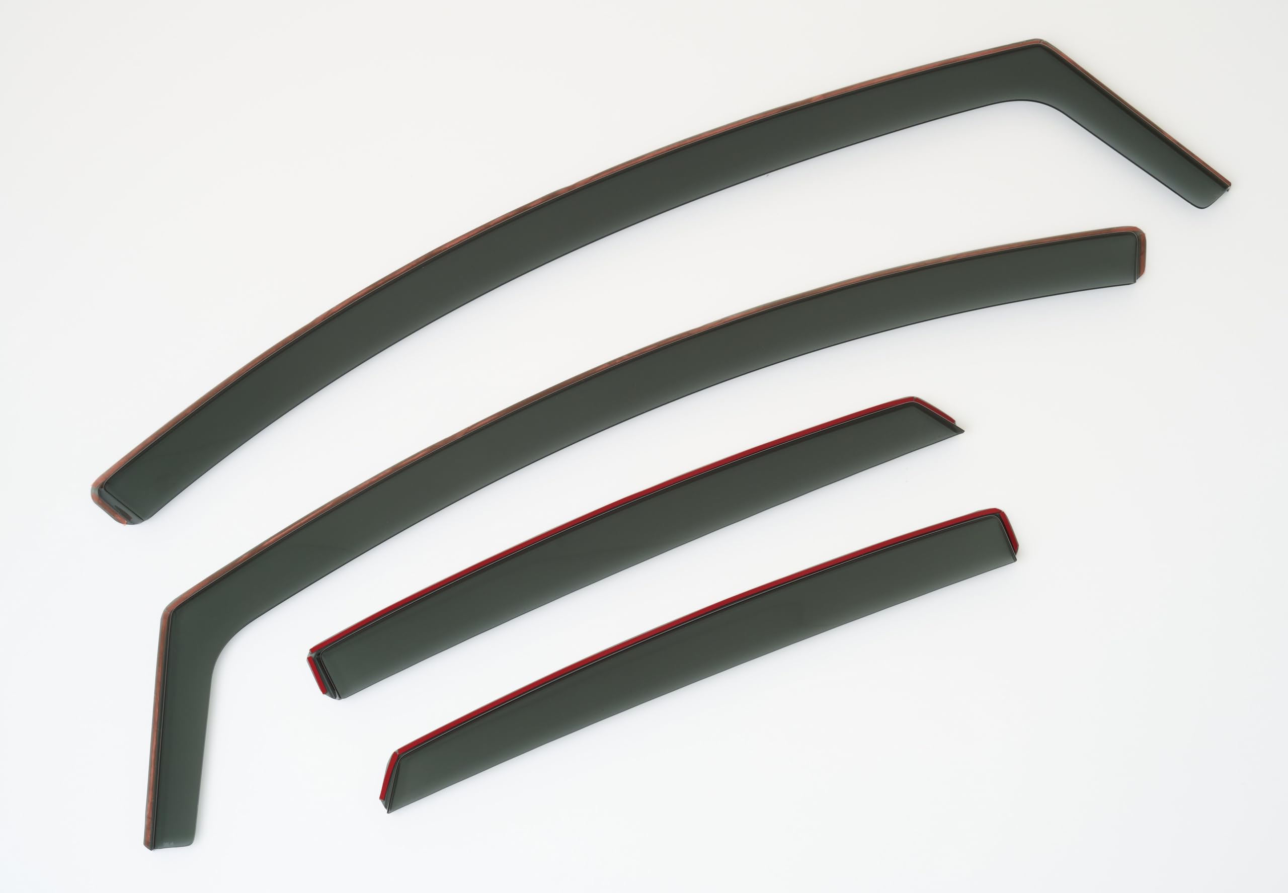 Lot de 4 déflecteurs d'air compatibles avec Renault Arkana 2021 2022 2023 2024 2025
