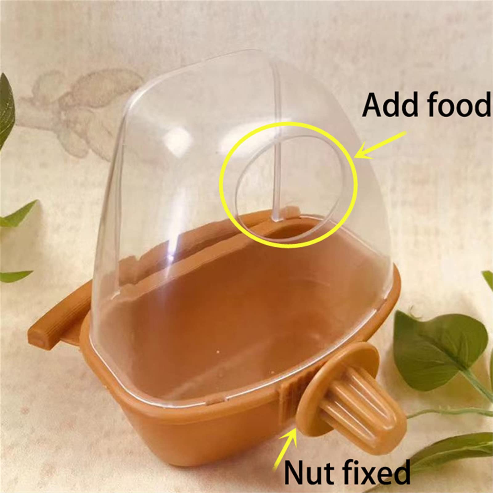 Amazon | 鳥 エサ入れ 水入れ プラスチック 小鳥 インコ 餌入れ 給餌器