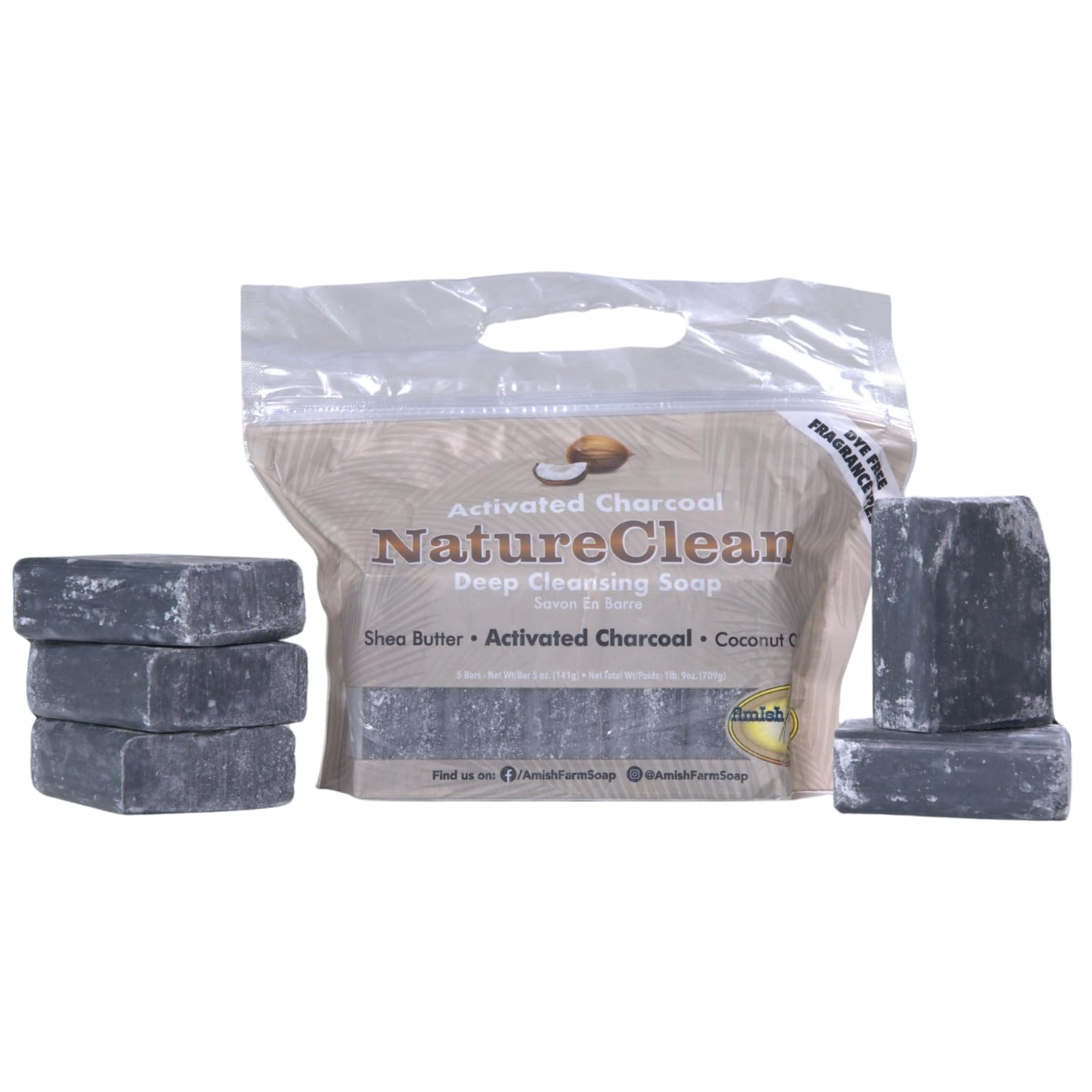 Amazon.com: Amish Farms NatureClean Deep Cleansing Charcoal